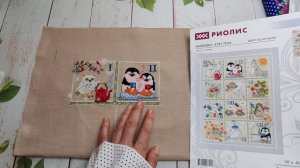 С праздником весны! Первая  вышивальная неделя марта