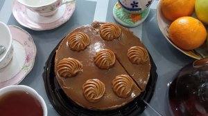 Сегодня у нас чаепитие. Торт, Карамельный.