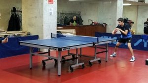 Разминка Аринина Фёдора с Андриановым Михаилом.