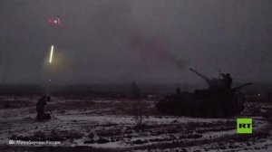 مشاهد لمنظومة "زو-23" الروسية في منطقة العملية العسكرية الخاصة