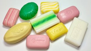 Асмр резка мыла. cutting soap
