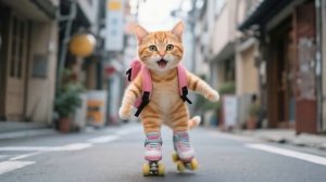 Рыжий котенок устраивает вечеринку-сюрприз на день рождения для больной мамы-кошки 🎂🤒🎉 Видео с ми