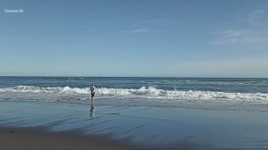 Халактырский пляж. Тихий океан. Камчатка