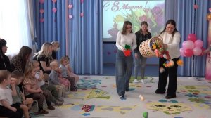 С 8 марта! Утренник в детском саду