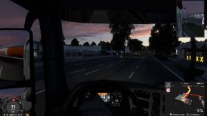 Euro Truck Simulator 2 #42 - Перевозка дизеля 300км. Максимально сложная парковка!