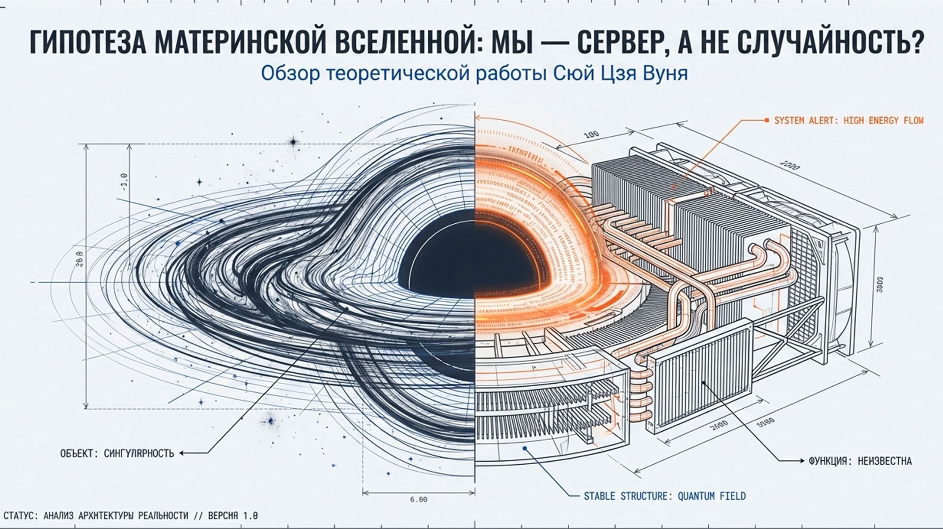 Мы живем на материнской плате? Тайваньский физик предложил считать наш мир «ядром» мультивселенной