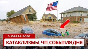 Новости Сегодня 08.03.2026 - Катаклизмы, ЧП, События дня | США Россия Европа Китай Индия