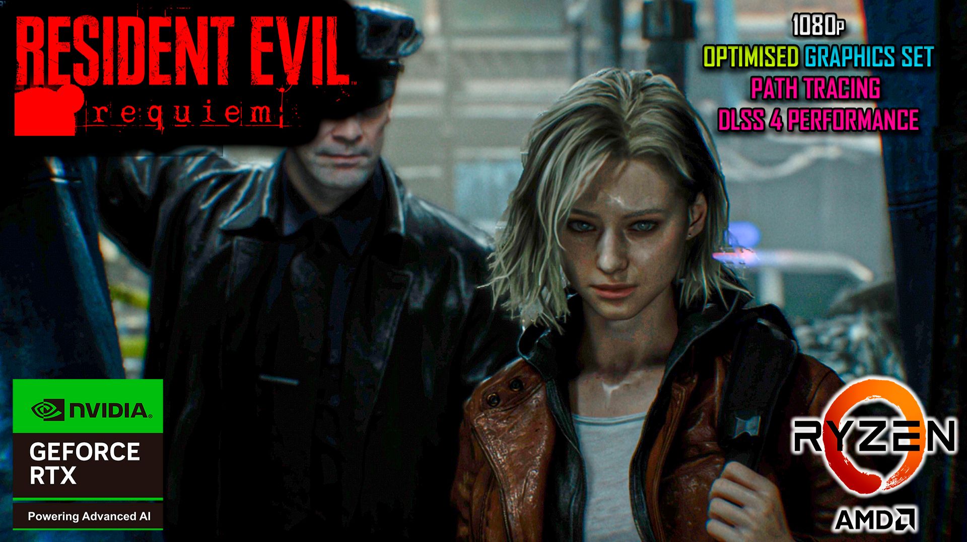 Resident Evil Requiem RTX 3070 PATH TRACING DLSS 4 ОПТИМИЗИРОВАННЫЕ НАСТРОЙКИ | Lenovo Legion 5