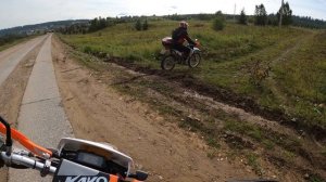 Поездка в с.Кын на мотоциклах. Пермский край.