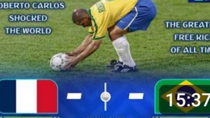 РОНАЛДО, ЗИДАН, РОМАРИО И РОБЕРТО КАРЛОС ИСТОРИЧЕСКИЙ МАТЧ И ГОЛ, КОТОРЫЙ НАУКА НЕ МОЖЕТ ОБЪЯСНИТЬ