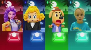 МУЛЬТИКИ: KPOP‑ОХОТНИЦЫ vs ШЕФ‑ЛАБРАДОР vs ПУЗЫРНЫЕ ГУББИ vs ВЛАД И НИКИТА — ЗВЁЗДНЫЙ БАТТЛ под EDM!