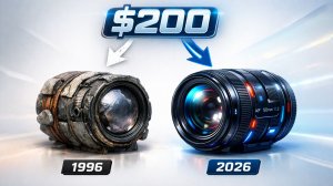 ЭВОЛЮЦИЯ ОПТИКИ  1996-2026! Почему дешевые объективы так хороши?