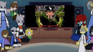 •Реакция undertale на песню "Кошмар во плати"•