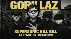 Supersonic Kill Bill - Gorillaz Inspired AI Psycho Album Mix - | Trip-Hop, Alt Hip-Hop - 2000s