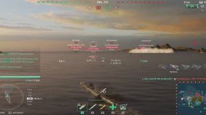 Мир кораблей (World Of WarShips).Линкор Корнилов+подв.лодка С1