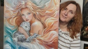 Художник Рита Цемкало. Песня 6 "Твои локоны роняли всполохи огня".