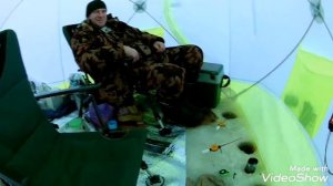 Рождество на Деснагорском ВДХ 2022 года. Тест палатки куб Медведь 3.