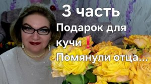 3 часть. Подарок для кучи❗️Помянули отца...