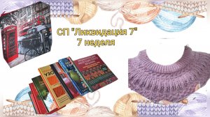 СП "Ликвидация 7"/7 неделя/ Большая покупка пряжи/Шью сумочки/Новые старты и готовая работа