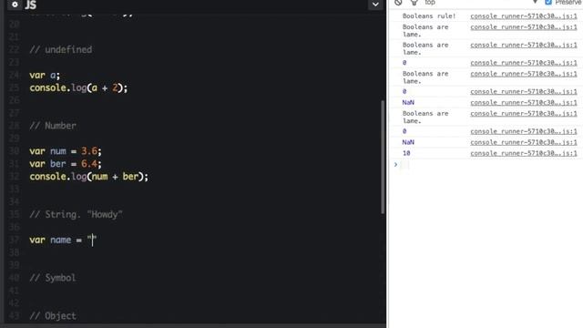 freeCodeCamp.org - 0116 - Data Types