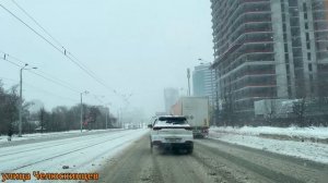 Едем по Екатеринбургу, март 2026 года