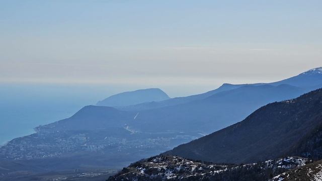 Базарбай (Крым), вид на Алушту — 3