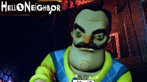 Hello neighbor ПОПАЛ В СЕКРЕТНЫЙ ПОДВАЛ СОСЕДА