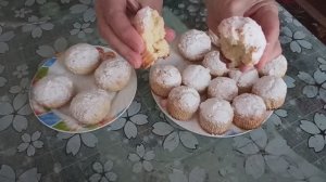 Творожные кексы с кокосом вас удивят! Мягкие, пушистые, ароматные.