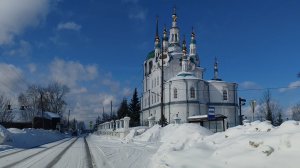 "Моя доченька похожа на меня?") Красоты Енисейска)