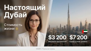 Настоящий Дубай: сколько стоит жизнь без иллюзий