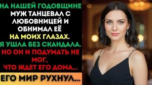 На годовщине муж танцевал с любовницей. Я ушла. Но его ждал сюрприз |Аудиокниги|Аудиорассказы