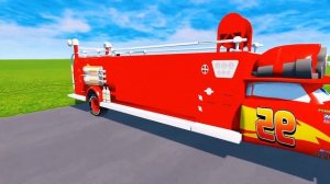 Длинные тачки против огромной ямы с водой в BeamNG.drive