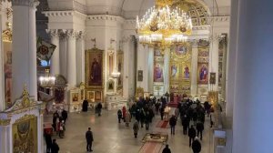 08.03.2026. Ранняя Литургия. Свято-Троицкий Измайловский собор Санкт-Петербурга