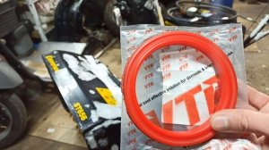 Ремень шнека и Фрикционное кольцо champion ST656