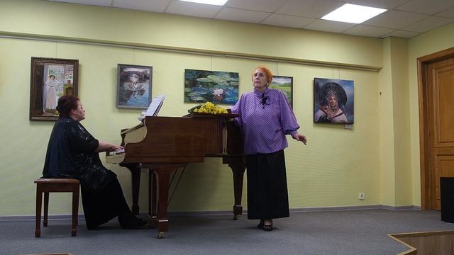 21 Л. Делиб. Испанская песня. Людмила Плащук, Людмила Калинина