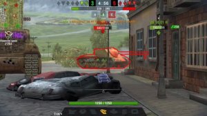 АТ-7 в World of Tanks Blitz - нагиб машина