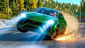 BeamNG Drive - Аварии с потерей управления