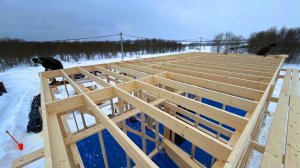 Строим БЮДЖЕТНЫЙ каркасный дом. Пошаговый процесс строительства. Вот что получилось....