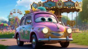 Лунные машинки мультик