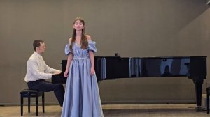 Пелагея Марчукова Ф. Шуберт, сл.Ф. Шиллера « К весне! »