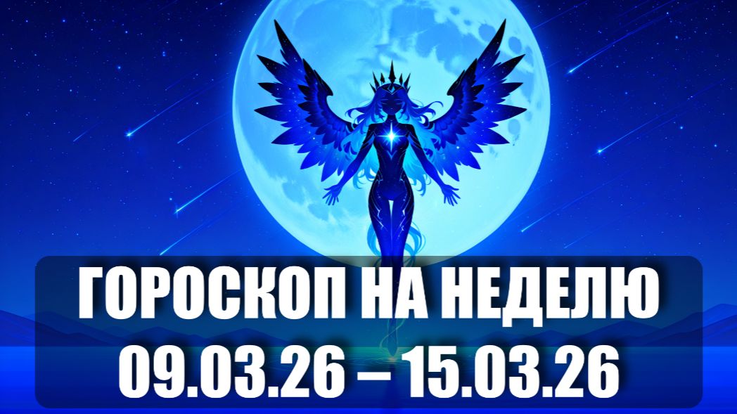Гороскоп на неделю с 09 по 15 марта 2026