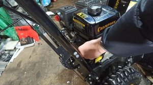 починил ручку стартера champion ST656