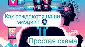 Как рождаются наши эмоции? 🌀 Простая схема: от триггера до эмоциональной реакции