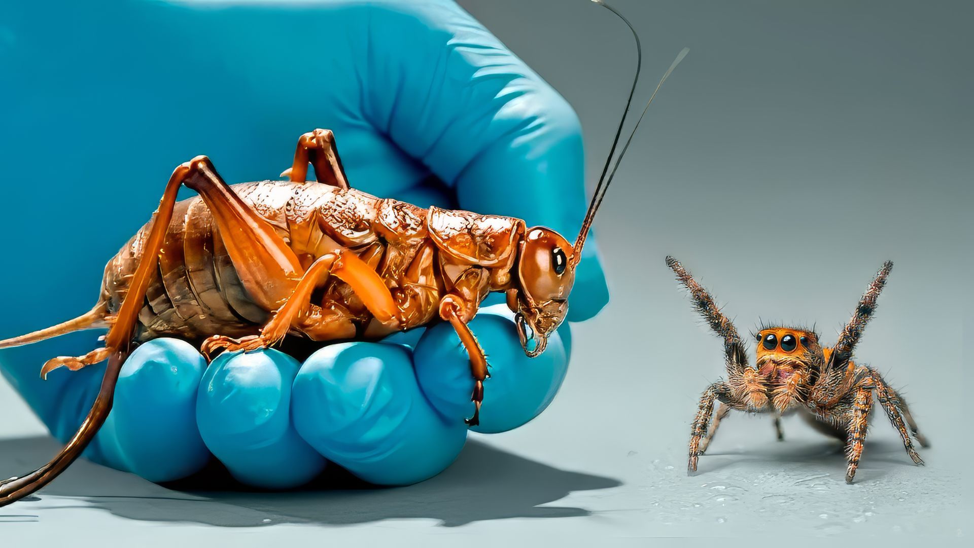 БОЙ ПАУКА РОДРИГО СО СВЕРЧКОМ