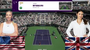 (6) 🇺🇸Аманда Анисимова - (25) 🇬🇧Эмма Радукану