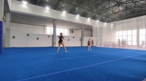 ЖП  3 спортивный разряд, Гриднева Нина - Тимошенко Мария, КРОО ФСА, Темповое упражнение