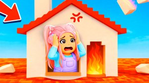 ПОЛ ЭТО ЛАВА ЧЕЛЛЕНДЖ В РОБЛОКС! НОВЫЕ КАРТЫ НА ДВОИХ!