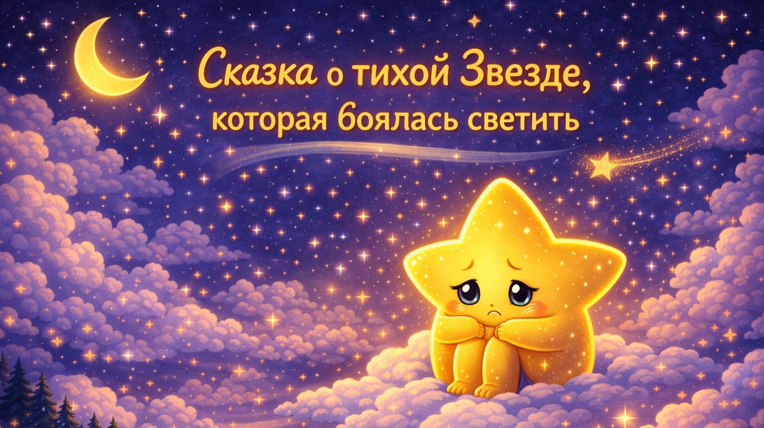 Сказка о тихой звезде, которая боялась светить | Добрая аудиосказка перед сном