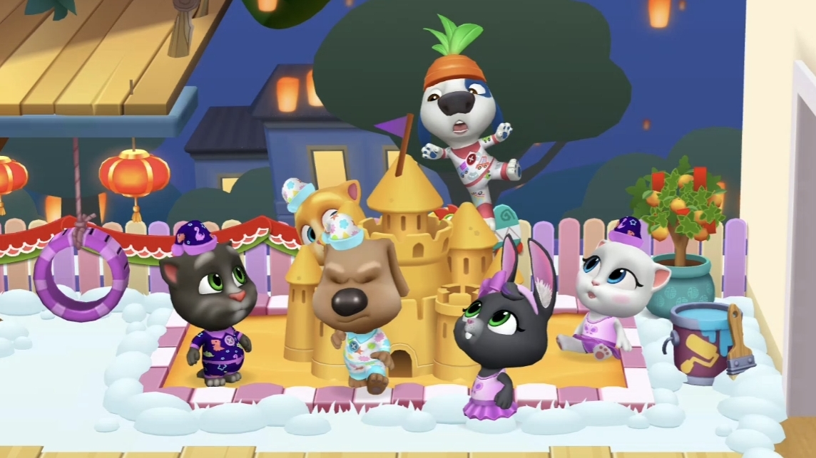 Кот. Том и Его Друзья