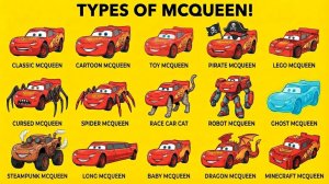 МОЛНИЯ МАККУИН В РАЗНЫХ СТИЛЯХ 🏎️⚡! МОЛНИЯ-ТРАНСФОРМЕР, МОЛНИЯ-ПАУК И Т.Д.! РЕАКЦИЯ! 😻😾🙀